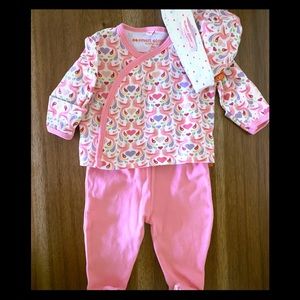 Magnetic kimono 3-piece set